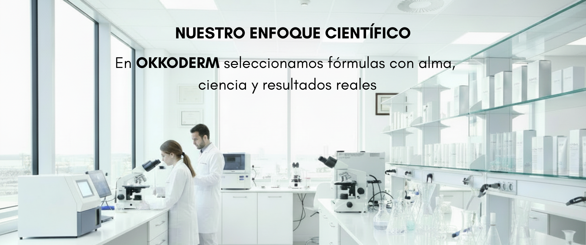 laboratorio productos clinicamente testados 