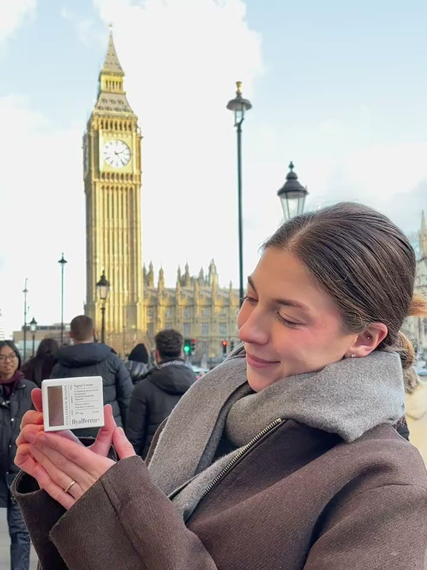 Marina en Londres con hyalferrin